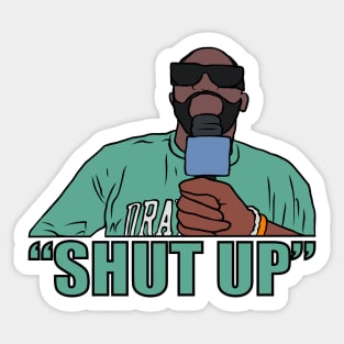 Draymond Green "Shut Up" Sticker